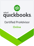 QuickBooks Online Certified ProAdvisor badge